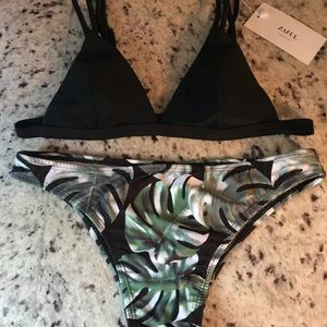 Zaful Tropical Bikini